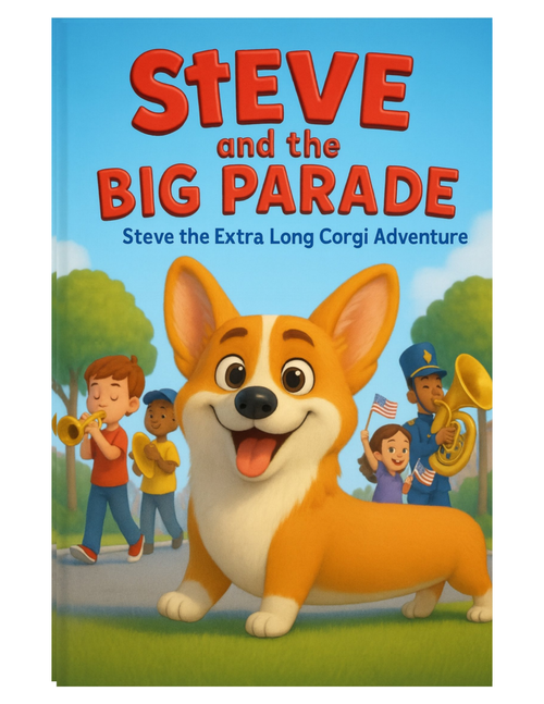 Steve and the Big Parade — children's book cover